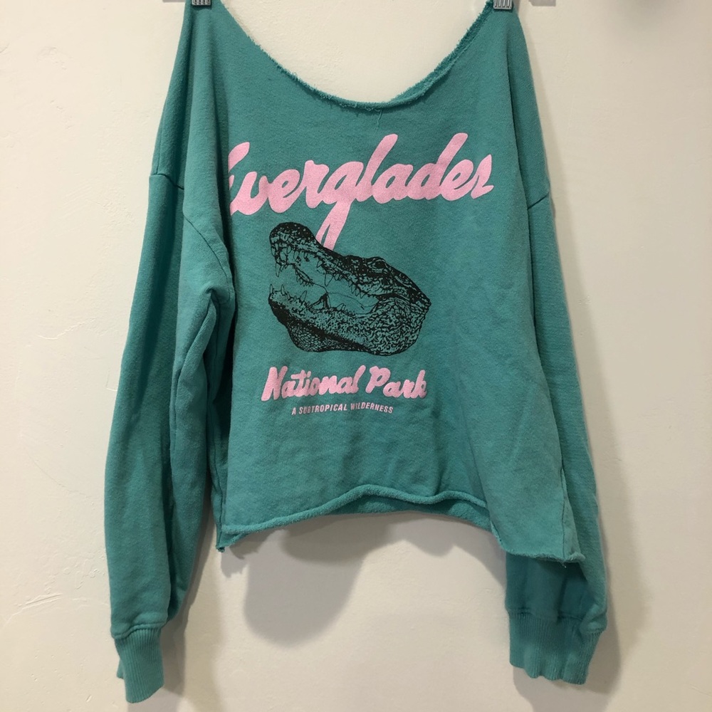 Everglades Cropped Sweatshirt